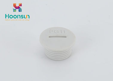 Nylonwasser-Beweis IP 54 der kabelmuffen-Zusatz-PG11 weiße Stecker Farb
